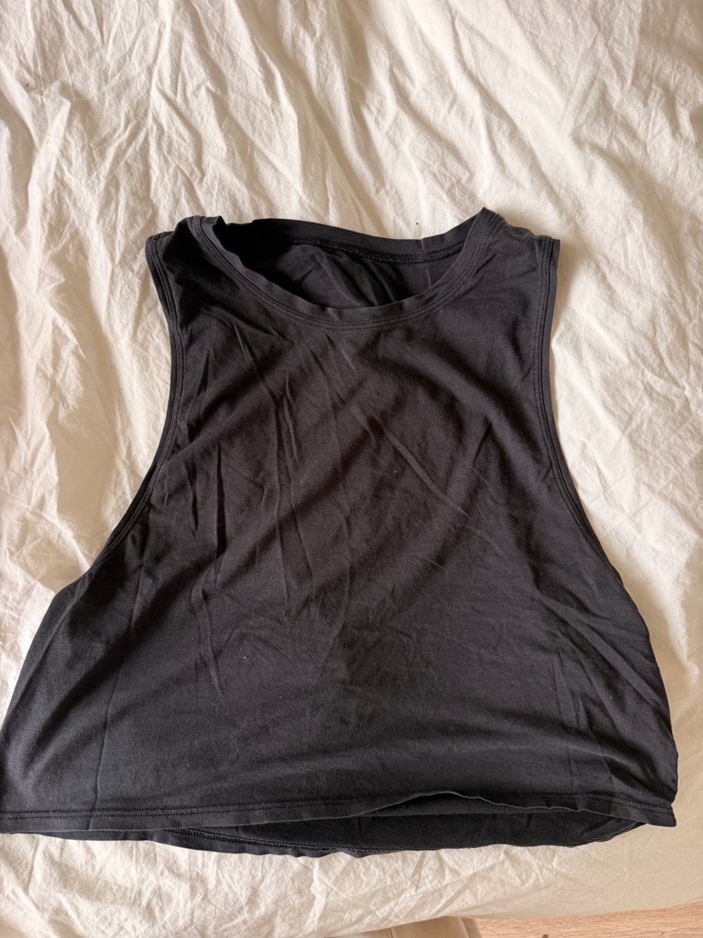 lululemon athletica Black Muscle Tank Top